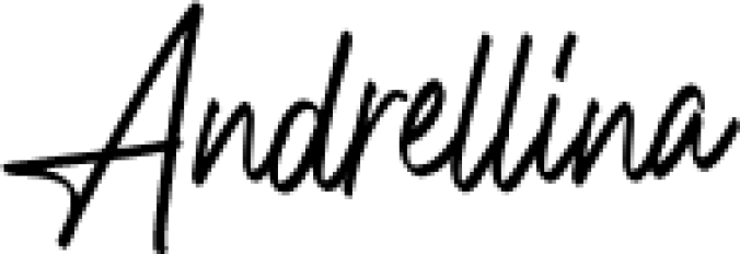 Andrellina Font Preview