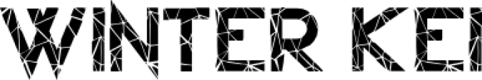 Winter Kei Font Preview