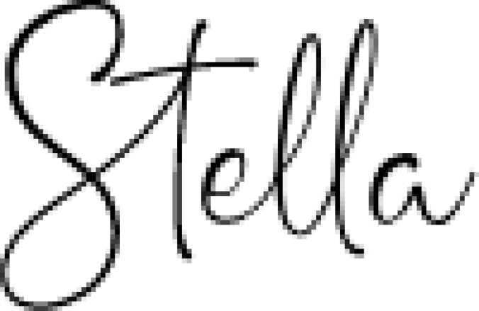 Stella Font Preview