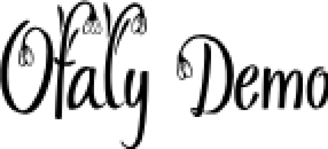 Ofaly Font Preview