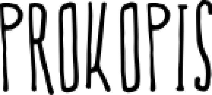 Prokopis Font Preview