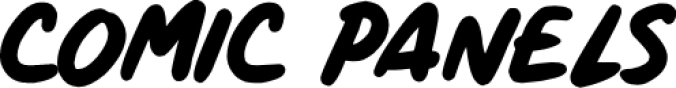 Comic Panels Font Preview