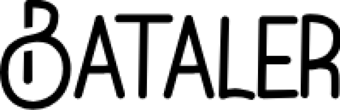 Bataler Font Preview