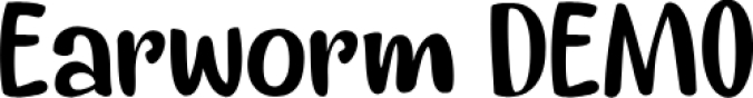 Earworm DEMO Font Preview