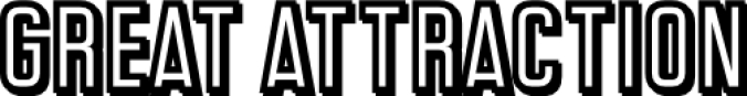 Great Attracti Font Preview
