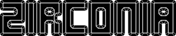 Zirconia Font Preview