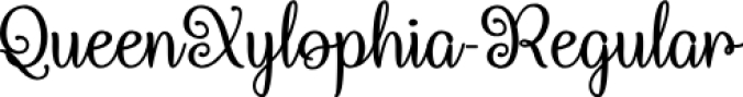 Queen Xylophia Font Preview