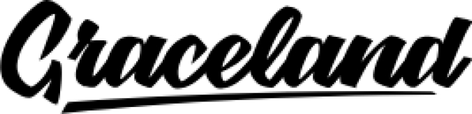 Graceland Font Preview