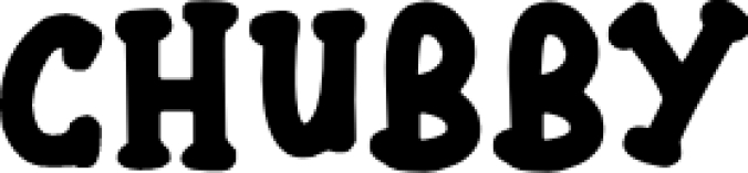 Chubby Font Preview