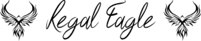 Regal Eagle Font Preview