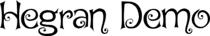 Hegra Font Preview