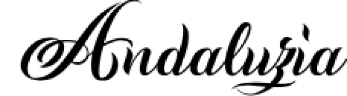 Andaluzia Font Preview