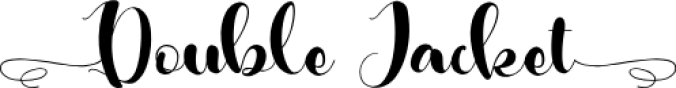 Double Jacke Font Preview