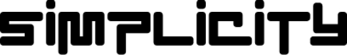 EC SimpliCity Font Preview