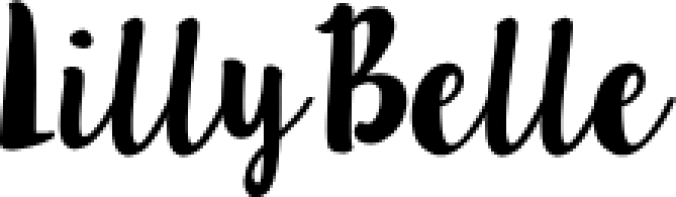 LillyBelle Font Preview