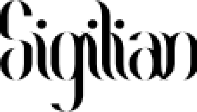 Sigilia Font Preview