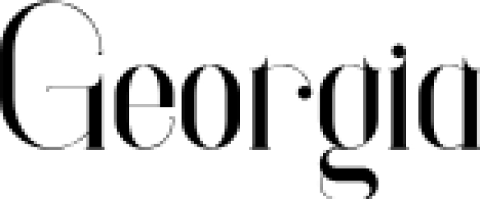georgia free font
