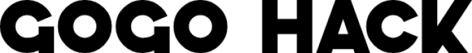 GoGo Hack Font Preview