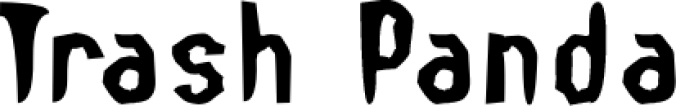 Trash Panda Font Preview