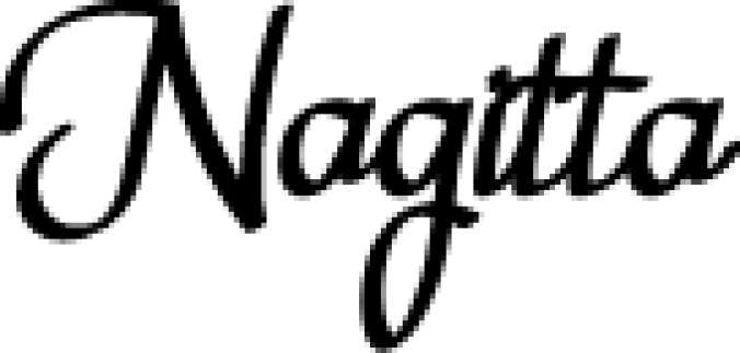 Nagitta Font Preview
