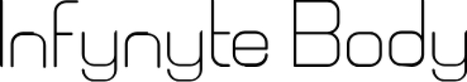 Infynyte Body Font Preview