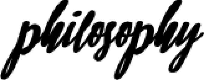 Philosophy Font Preview