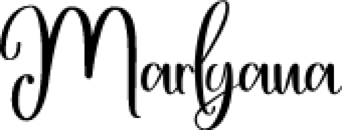 Marlyana Font Preview