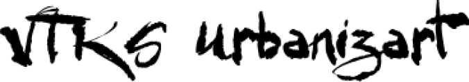 VTKS Urbanizar Font Preview