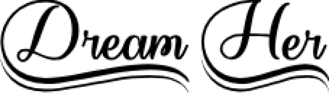 Dream Her Font Preview