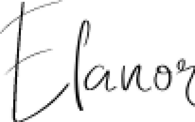 Elanor Font Preview