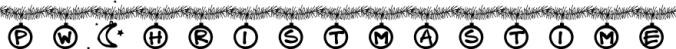 PWChristmastime Font Preview