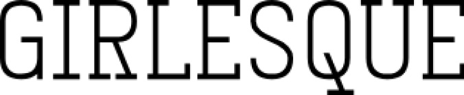 Girlesque Font Preview