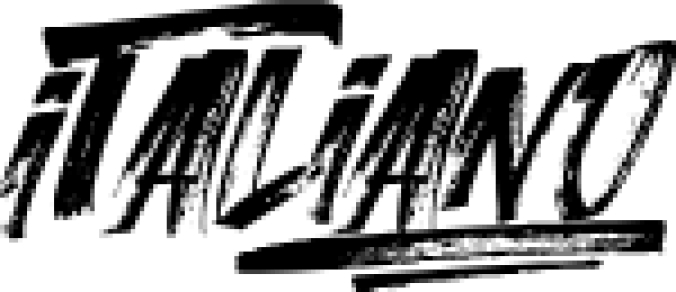 Italia Font Preview