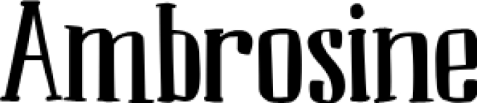 DK Ambrosine Font Preview