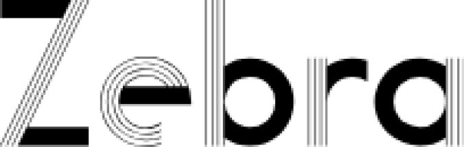 Zebra Font Preview