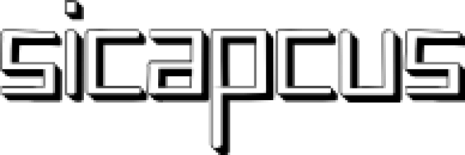 Sicapcus Font Preview