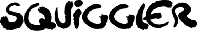 Squiggler Font Preview