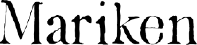 DK Marike Font Preview