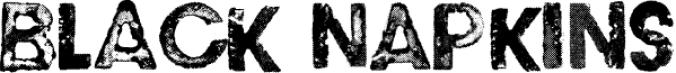 BLACK NAPKINS Font Preview