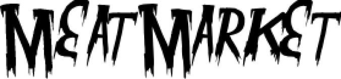 Meat Marke Font Preview