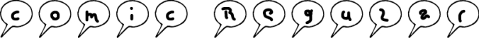 Comic Font Preview