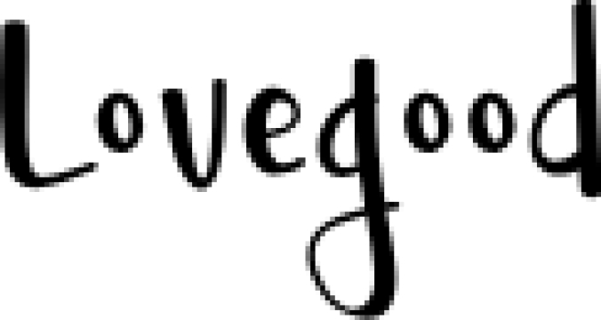 Lovegood Font Preview