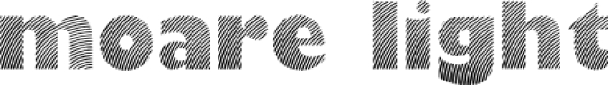 Moare Font Preview