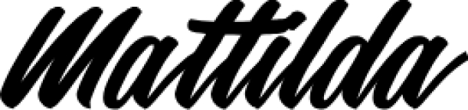 Mattilda Font Preview