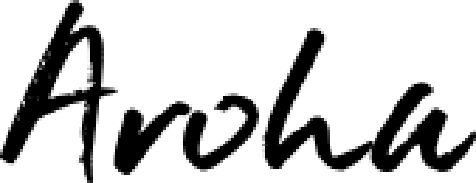 Aroha Font Preview