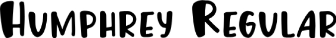 Humphrey Font Preview
