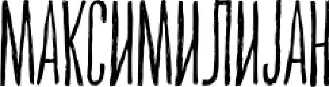 Maksimilija Font Preview