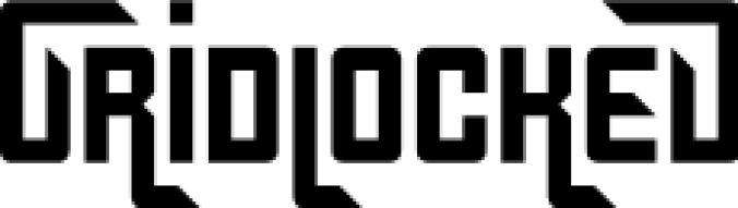Gridlocked Font Preview