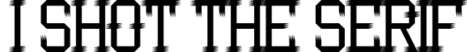 I Shot the Serif Font Preview
