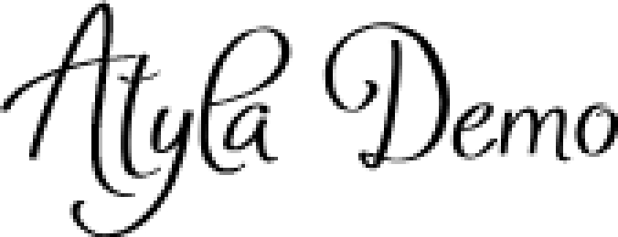 Atyla Font Preview